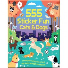 555 Sticker Fun: Cats & Dogs Imagine That Publishing