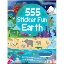555 Sticker Fun: Earth Imagine That Publishing
