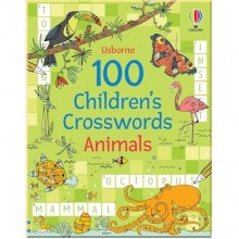 100 Children's Crosswords: Animals Usborne