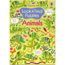 Look and Find Puzzles: Animals Usborne