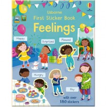 First Sticker Book: Feelings Usborne