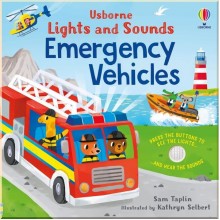 Lights and Sounds: Emergency Vehicles Usborne