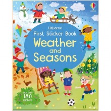 First Sticker Book: Weather and Seasons Usborne