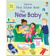 First Sticker Book: The New Baby Usborne