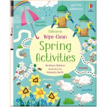 Wipe-Clean Spring Activities Usborne