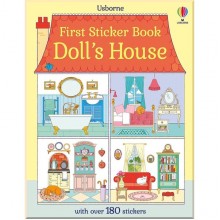 First Sticker Book: Doll's House Usborne