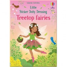 Little Sticker Dolly Dressing: Treetop Fairies Usborne