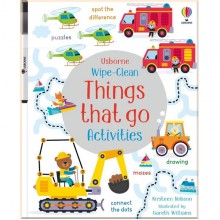 Wipe-Clean Things That Go Activities Usborne