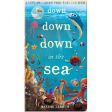 A Lift-and-Learn Peek-through Book: Down Down Down in the Sea Little Tiger Press Group