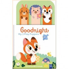 Goodnight, My 3 Play Puppets: Countryside Friends Yoyo Books