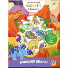 My Fold-Out Magnetic Adventure: Dinosaur Drama! Auzou
