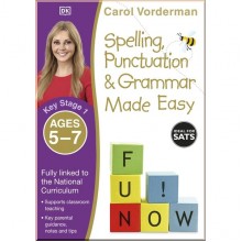 DK Spelling, Punctuation and Grammar Made Easy Ages 5-7 Key Stage 1