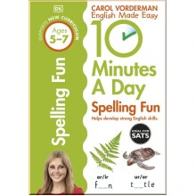 DK 10 Minutes a Day Spelling Fun Ages 5-7 Key Stage 1