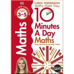 DK 10 Minutes A Day Maths, Ages 3-5 (Preschool)