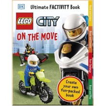 DK LEGO City On The Move Ultimate Factivity Book