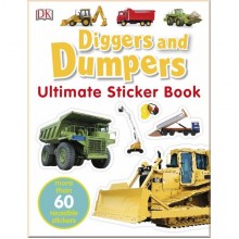 DK Diggers and Dumpers Ultimate Sticker Book