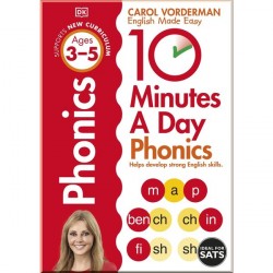DK 10 Minutes A Day Phonics Ages 3-5 Key Stage 1