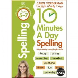 DK 10 Minutes A Day Spelling Ages 5-7 Key Stage 1