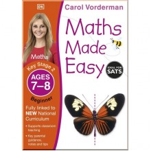 DK Maths Made Easy Ages 7-8 Key Stage 2 Beginner