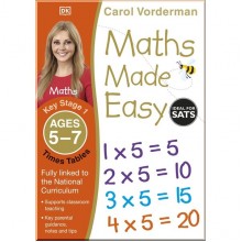 DK Maths Made Easy Times Tables Ages 5-7 Key Stage 1