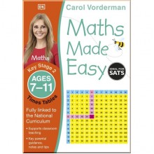 DK Maths Made Easy Times Tables Ages 7-11 Key Stage 2