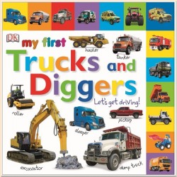 DK My First Trucks and Diggers Let's Get Driving