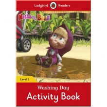 Ladybird Masha and the Bear: Washing Day Activity Book - Ladybird Readers Level 1