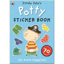 Ladybird Pirate Pete's Potty sticker activity book