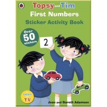 Ladybird First Numbers: A Ladybird Topsy and Tim sticker book