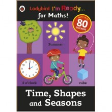 Ladybird Time, Shapes and Seasons: Ladybird I'm Ready for Maths sticker workbook