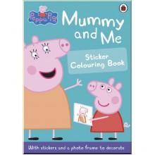 Ladybird Peppa Pig: Mummy and Me Sticker Colouring Book