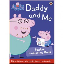 Ladybird Peppa Pig: Daddy and Me Sticker Colouring Book