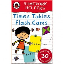 Ladybird Homework Helpers: Times Tables flash cards