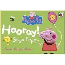 Ladybird Peppa Pig: Hooray! Says Peppa Finger Puppet Book