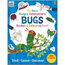 Puffin The Very Hungry Caterpillar's Bugs Sticker and Colouring Book