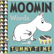 Puffin Moomin Baby: Words Tummy Time Concertina Book