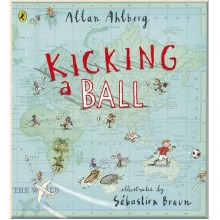 Puffin Kicking a Ball