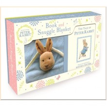 Warne Peter Rabbit Book and Snuggle Blanket