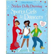 Usborne Sticker Dolly Dressing Sports and Dancers