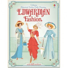 Usborne Historical Sticker Dolly Dressing Edwardian Fashion