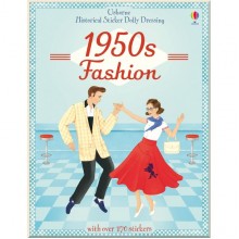 Usborne Historical Sticker Dolly Dressing 1950s Fashion