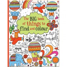 Usborne The Big Book of Things to Find and Colour