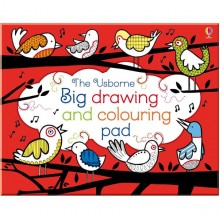 Usborne Big Drawing and Colouring pad