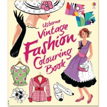 Usborne Vintage Fashion Colouring Book
