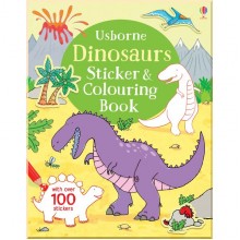 Usborne Dinosaurs Sticker and Colouring Book