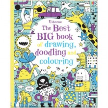 Usborne Best Big Book of Drawing, Doodling and Colouring
