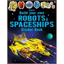 Usborne Build Your Own Robots and Spaceships Sticker Book
