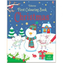 Usborne First Colouring Book Christmas