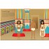 Usborne Sticker Dolly Dressing: Fashion Long Ago