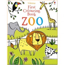 Usborne First Colouring Book Zoo